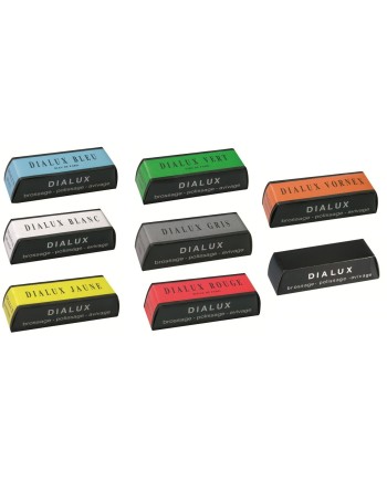 OSBORN DIALUX - Assortiment de 8 pâtes à polir