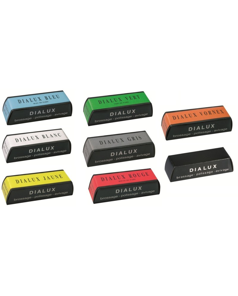 OSBORN DIALUX - Assortiment de 8 pâtes à polir