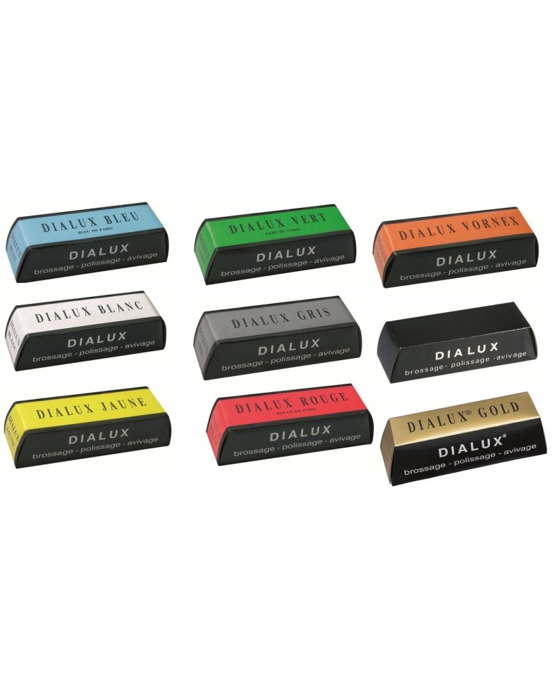 OSBORN DIALUX - Assortiment de 9 pâtes à polir