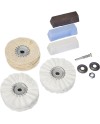 OSBORN - Kit de polissage 10 pièces pour métaux