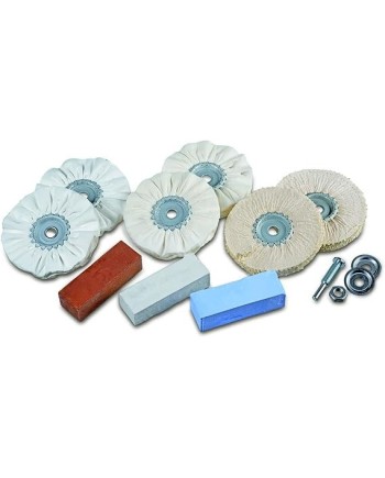 OSBORN - Kit de polissage 10 pièces pour métaux