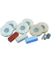 OSBORN - Kit de polissage 10 pièces pour métaux