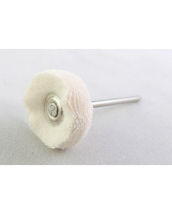 POLIRAPID - Brossette en flanelle Ø 21 mm