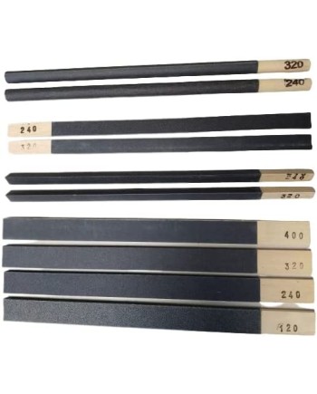 BECO TECHNIC 213296 - Assortiment de 10 cabrons d’émeri formes variées