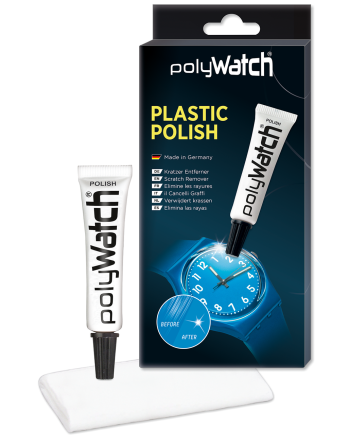 POLYWATCH - Kit pâte à polir pour plexiglas avec chiffon