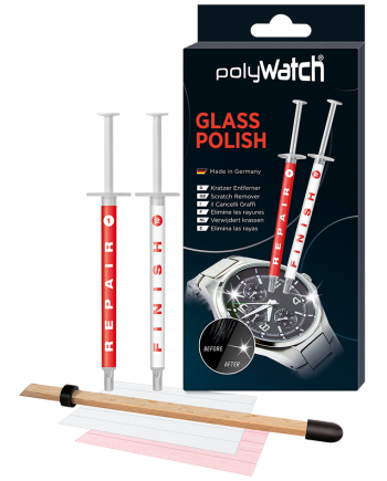 POLYWATCH - Glass Polish kit pour verres minéraux