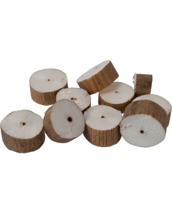 BECO TECHNIC - Assortiment de 10 rondelles de moelle de sureau