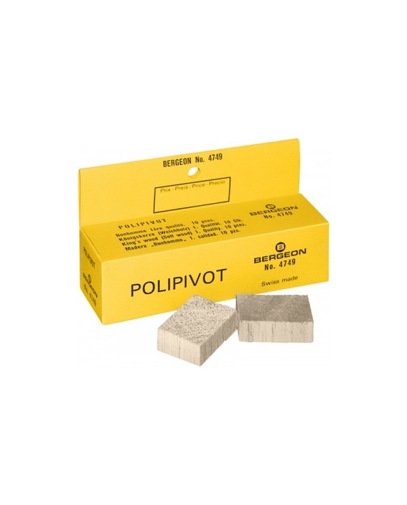 BERGEON 4749 - Bonhomme Polipivot bois de polissage