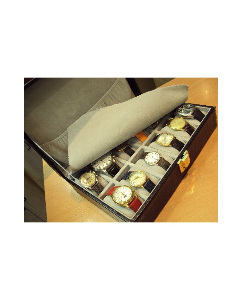 HOROTEC - Boîte pour 12 montres