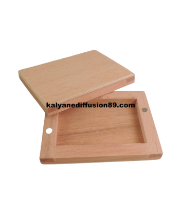 Coffret bois pour pierre de touche synthétique