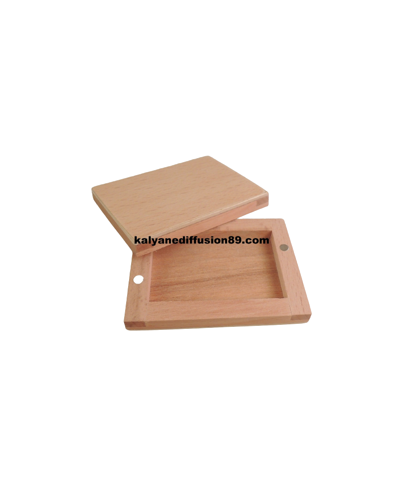 Coffret bois pour pierre de touche synthétique