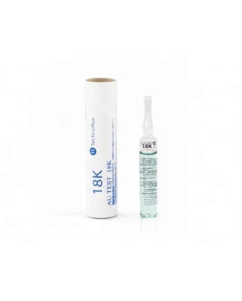 TECHNOFLUX - Ampoules d’acide réactif pour test des métaux précieux 15 ml