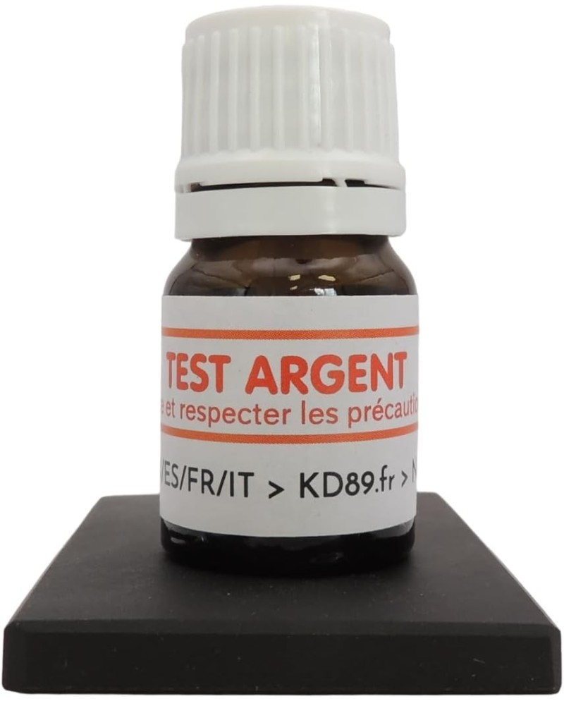 Flacon de réactif prêt à l’emploi avec pierre de touche