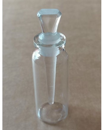 TECHNOFLUX - Fiole en verre pour réactif acide 12 ml