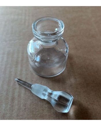 TECHNOFLUX - Fiole en verre pour réactif acide 15 ml