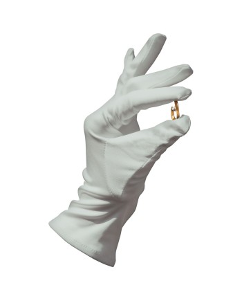 BECO TECHNIC HELI - Paire de gants en microfibre gris argenté