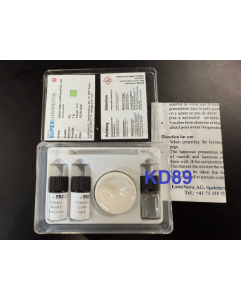 TRITEC Super-LumiNova® - Coffret lumineux noir complet