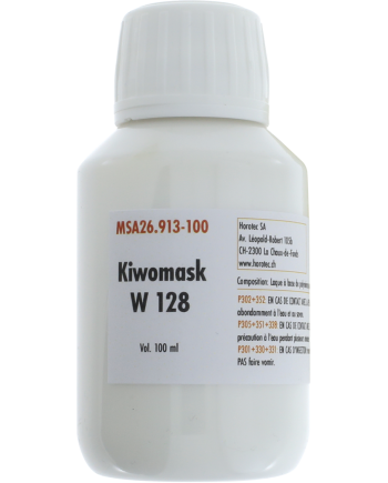 HOROTEC MSA26.913-100 - Vernis blanc de protection KIWOMASK W 128 100 ml