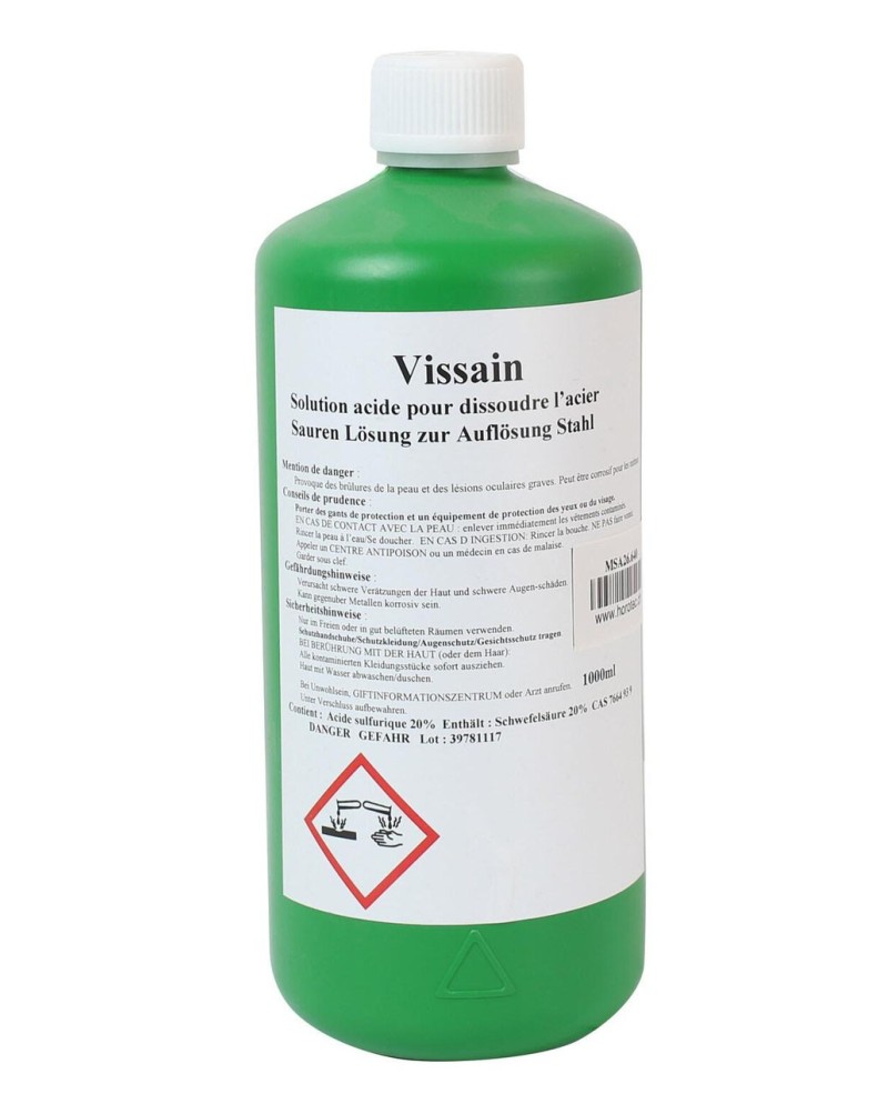 HOROTEC - Solution Vissin pour enlever les vis cassées (50 ml / 500 ml / 1 L)