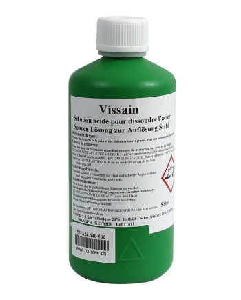 HOROTEC - Solution Vissin pour enlever les vis cassées (50 ml / 500 ml / 1 L)