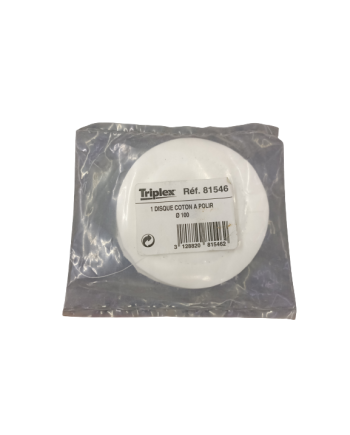 TRIPLEX - Disque à polir en coton Ø 100 mm