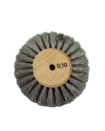 Disque brosse acier pour touret à polir