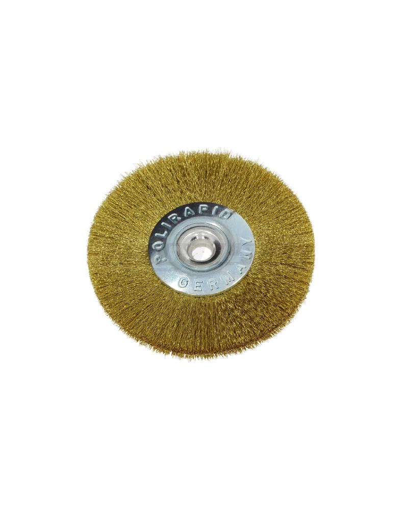 POLIRAPID - Disque brosse laiton Ø 50 mm