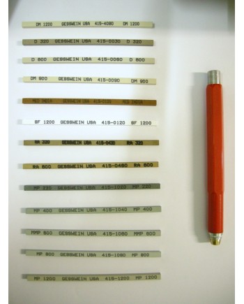 HOROTEC MSA16.155 - Kit d’affûtage avec stylo et 13 pierres