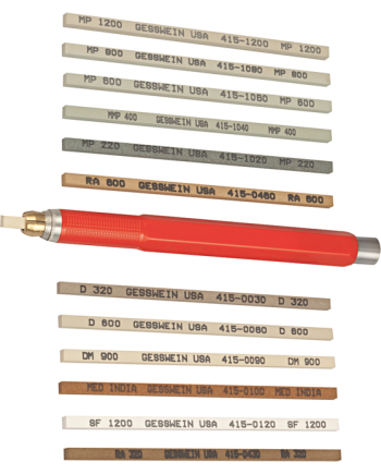 HOROTEC MSA16.155 - Kit d’affûtage avec stylo et 13 pierres