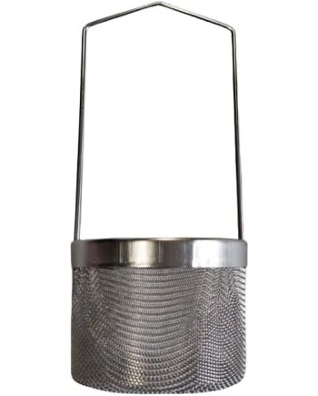 AUGUSTA - Panier de nettoyage pour bain Ø 64 mm hauteur 50 mm