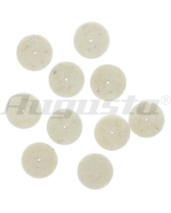 AUGUSTA - Roues en feutre Ø 12 mm lot de 10