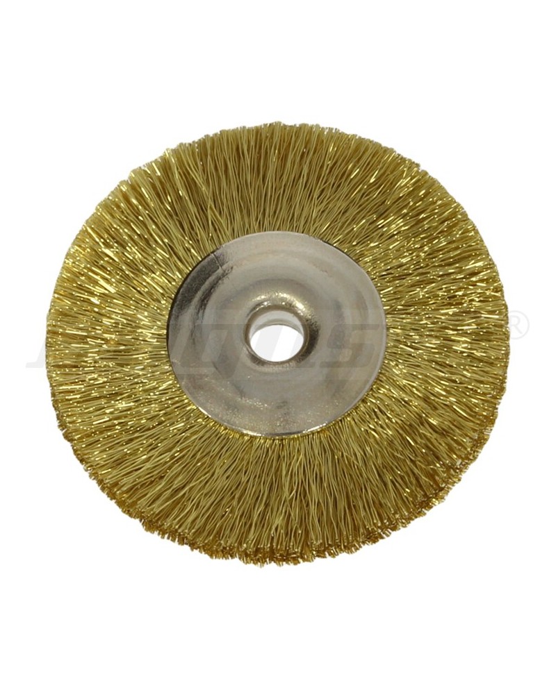 POLIRAPID - Disques en fil laiton Ø 21 mm lot de 6