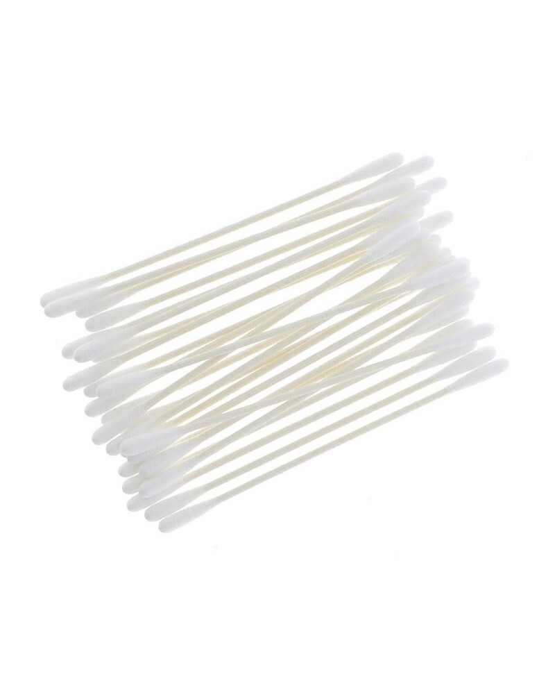 HOROTEC 26.673 - Bâtons de nettoyage double tête en coton Ø 3 mm lot de 25