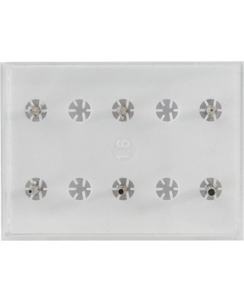 BECO TECHNIC 306017 - Assortiment de poinçons pour goupilles Ø 0,4 à 2 mm