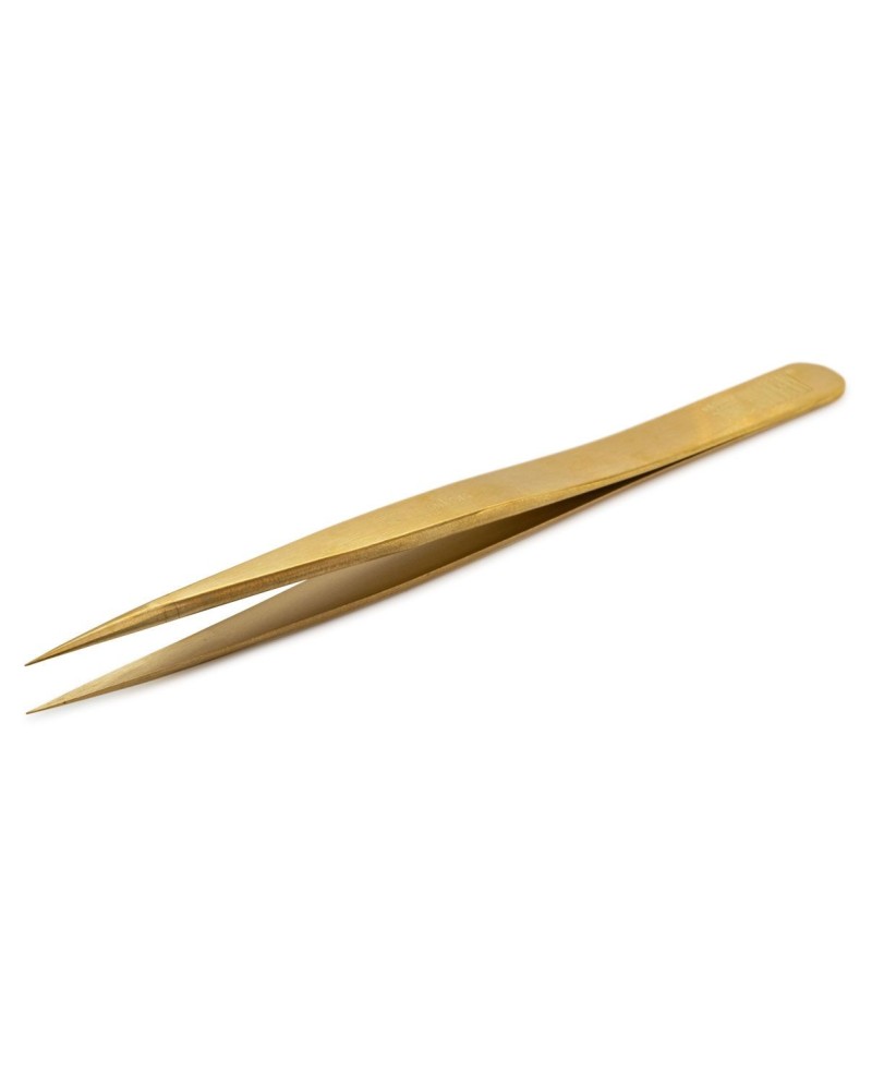 BECO TECHNIC 220330 - Brucelles en laiton antimagnétiques forme P5