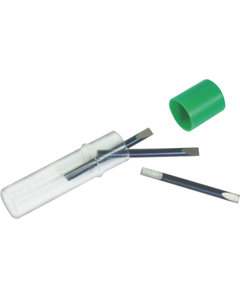 HOROTEC 01.103 - Mèches de tournevis en acier trempé bleui Ø 0,60 mm lot de 3