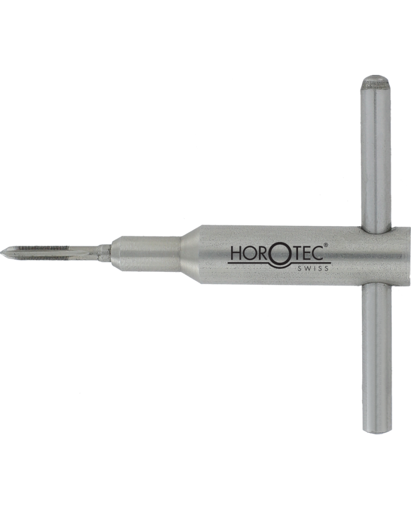 HOROTEC 04.526 - Tarauds HSS sur clé support M2,5 x 0,25 à M3,0 x 0,35