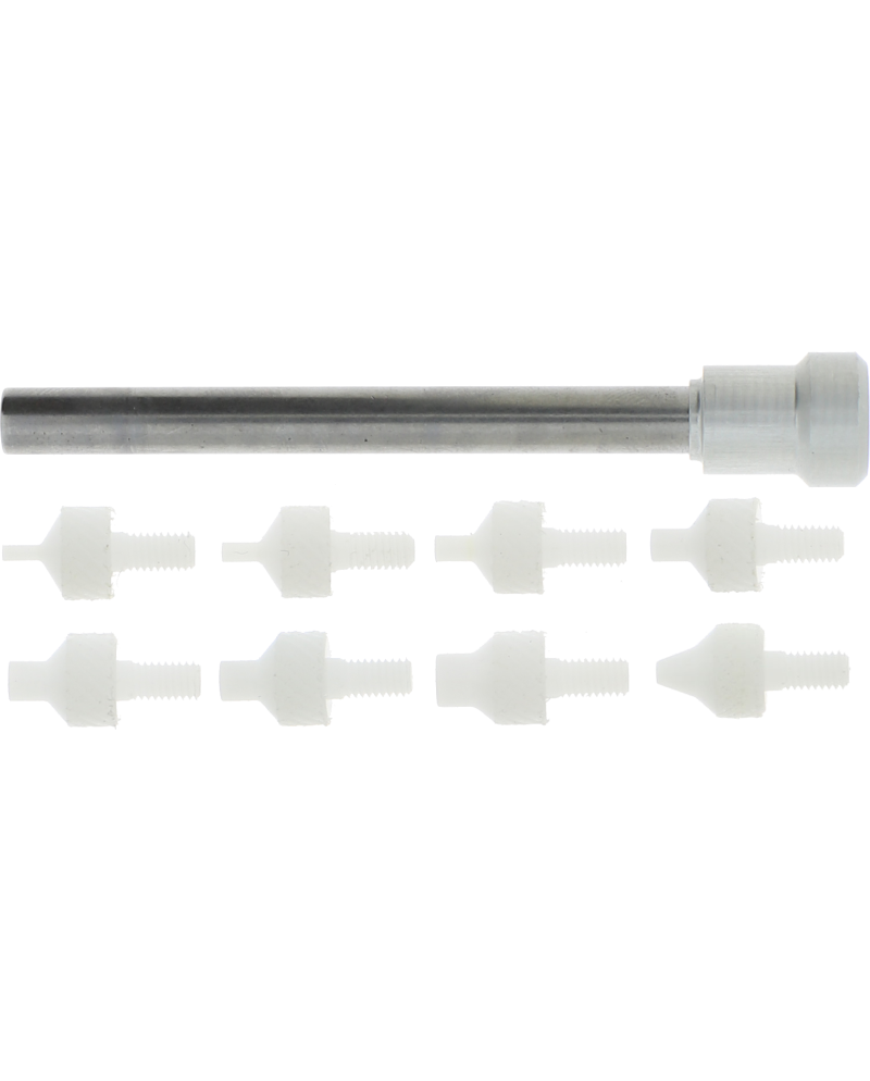 HOROTEC 05.017-03 - Assortiment broche et tasseaux Delrin® pour potences