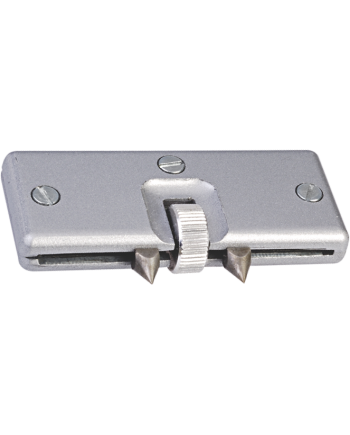 HOROTEC 07.209 - Ouvre-boîte 2 mors pointus en acier trempé