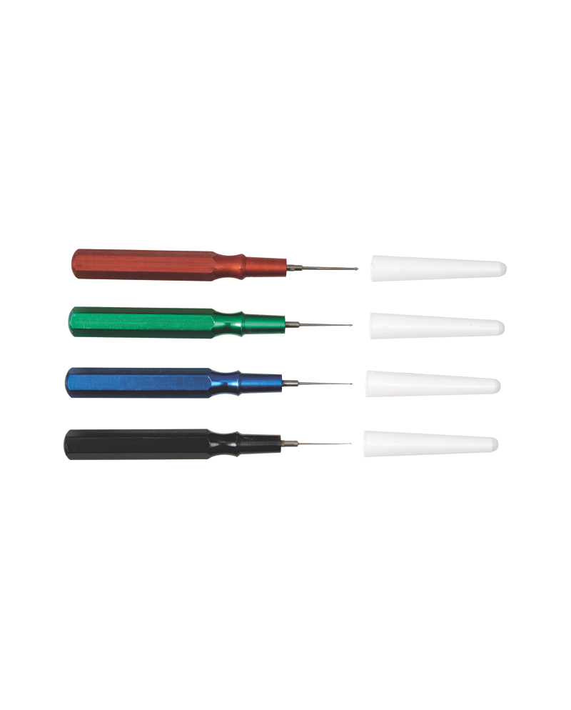 HOROTEC 17.000-04 - Assortiment de pique-huile aluminium 4 pièces