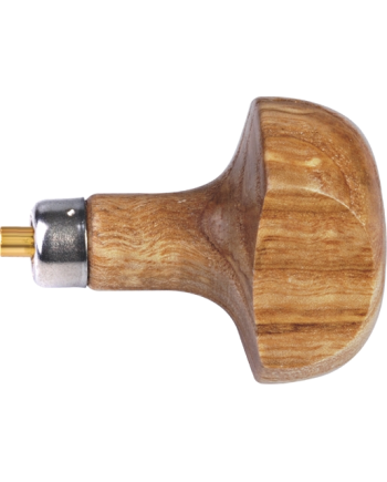 HOROTEC 18.130-S - Manche en bois pour perloirs avec bague laiton