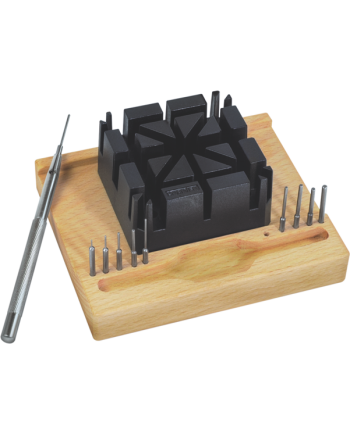 HOROTEC 10.510 - Outil chasse-goupilles avec support universel