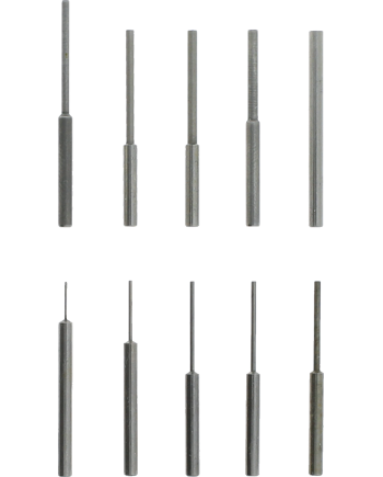 HOROTEC 10.503 / 10.503-A / B / C - Chasse-goupilles Ø 0,40 à 2,00 mm