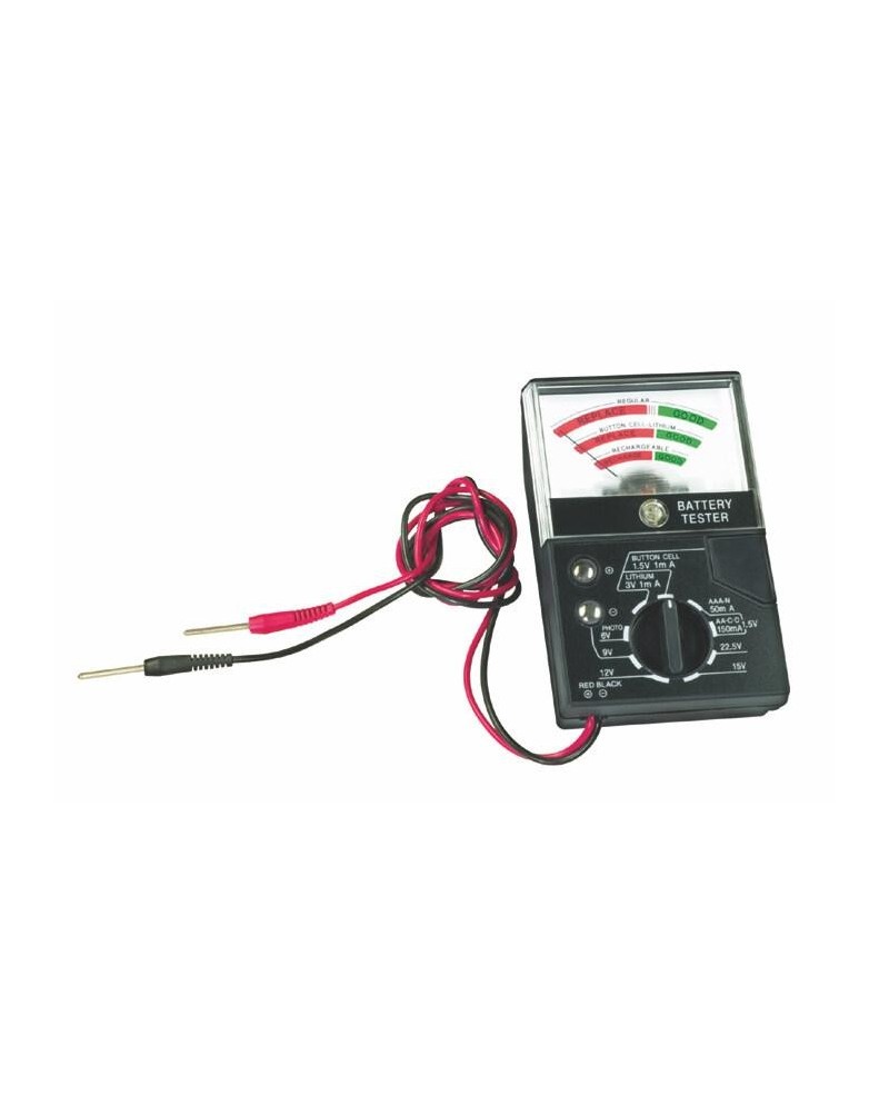 HOROTEC 19.000 – Testeur de piles universel, 1,5 – 22,5 V
