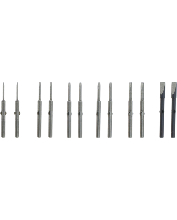 HOROTEC 10.502-XX / 10.502-A - Assortiment de mèches Ø 0,80 à 2,50 mm