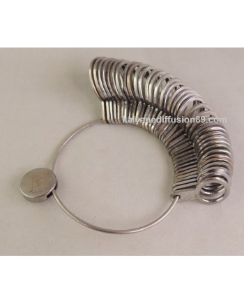 Baguier en inox – 36 bagues avec 4 graduations