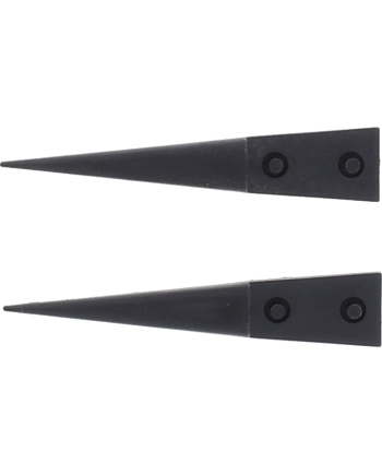 HOROTEC 12.713 - Brucelles aluminium embouts carbone pointes fines