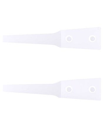 HOROTEC 12.721 - Brucelles aluminium embouts Delrin pointes larges carrées