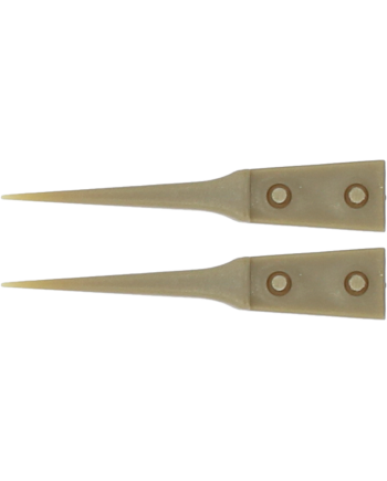 HOROTEC 12.761 - Brucelles aluminium embouts PEEK pointes larges carrées