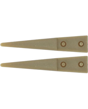 HOROTEC 12.762 - Brucelles aluminium embouts PEEK pointes larges arrondies